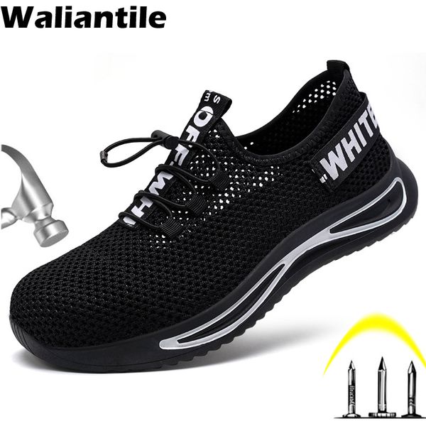 safety shoes waliantile summer safety shoes sneakers for men male breathable lightweight industrial work boots anti-smashing steel toe shoes, Black;brown
safety shoes waliantile summer safety shoes sneakers for men male breathable lightweight industrial work boots anti-smashing steel toe shoes, Black;brown