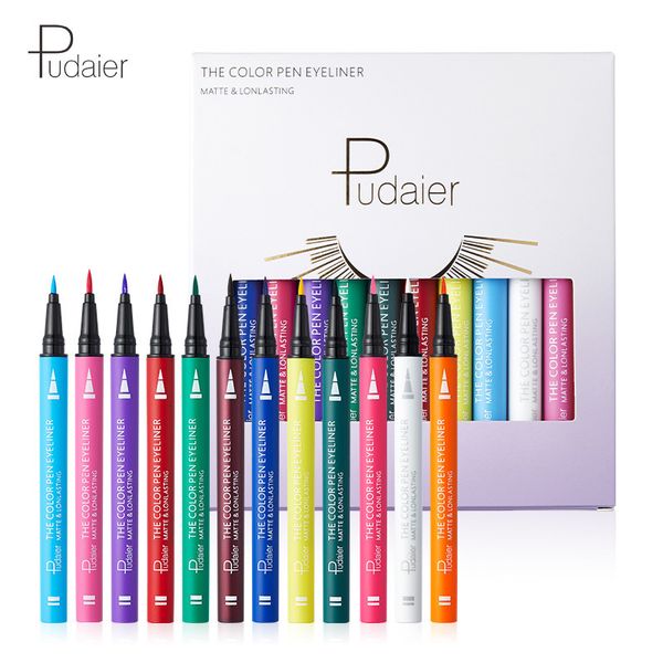 eye shadowliner combination pudaier 12pcsset colorful matte liquid eyeliner kit fast dry waterproof long lasting liner pencil cosmetics 2308
eye shadowliner combination pudaier 12pcsset colorful matte liquid eyeliner kit fast dry waterproof long lasting liner pencil cosmetics 2308
