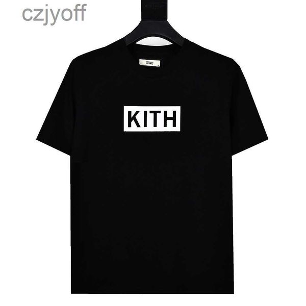 22 high version summer new fashion brand kith basic printing men's and women's loose version short-sleeved t-shirt, White;black
22 high version summer new fashion brand kith basic printing men's and women's loose version short-sleeved t-shirt, White;black