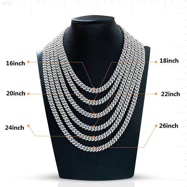 vvs d moissanite diamond 925 silver width 12mm length 16inches cuban link necklace for women gift
vvs d moissanite diamond 925 silver width 12mm length 16inches cuban link necklace for women gift