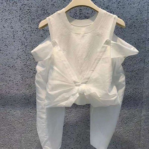 sweet casual two piece white short shirt early spring womens style unique and beautiful
sweet casual two piece white short shirt early spring womens style unique and beautiful