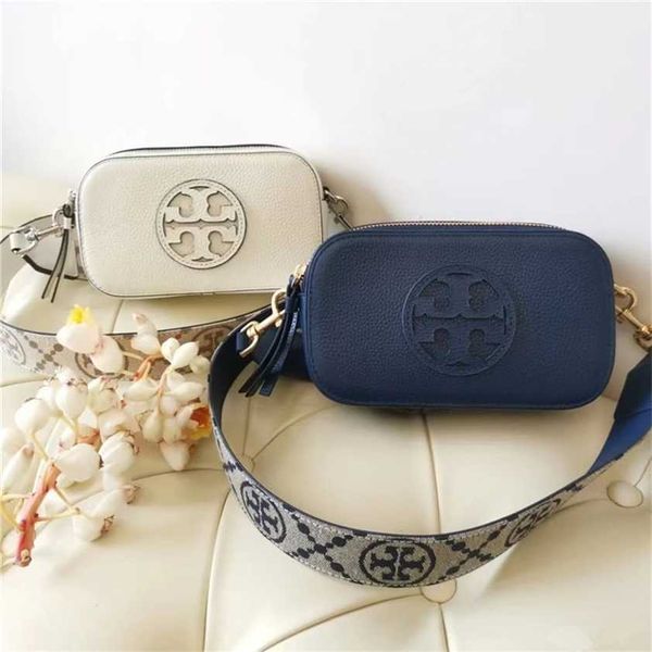 56% off designer bag 2024 early launch tb women's 412 new camera jacquard strap with lychee pattern cowhide double zipper small single 
56% off designer bag 2024 early launch tb women's 412 new camera jacquard strap with lychee pattern cowhide double zipper small single