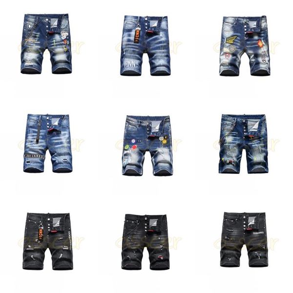 luxury mens casual jeans shorts men design ripped distressed denim biker shorts male hip hop rock short pants254u, Blue
luxury mens casual jeans shorts men design ripped distressed denim biker shorts male hip hop rock short pants254u, Blue