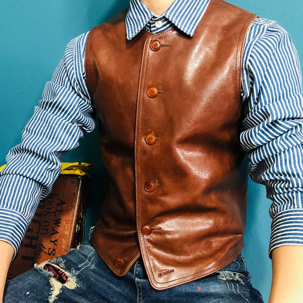 men's vests old fashion motorcycle mens cowhide vest coat japanese designer summer fashion retro tank waistcoat for man streetwear s 4x, Black;white
men's vests old fashion motorcycle mens cowhide vest coat japanese designer summer fashion retro tank waistcoat for man streetwear s 4x, Black;white
