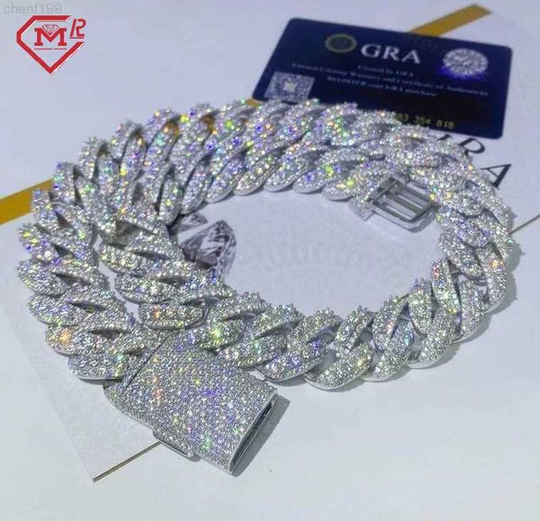 hip hop men custom necklace luxury 15mm vvs moissanite diamond 925 silver cuban link chain ice out miami cuban chain
hip hop men custom necklace luxury 15mm vvs moissanite diamond 925 silver cuban link chain ice out miami cuban chain