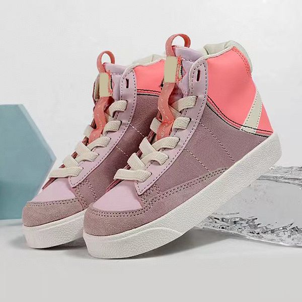 kids shoes blazers 2.0 designer baby sports shoe mid 77 vintage good game outdoor breathable mid cut sesame mystic navy hyper pink iridescen, Black;red
kids shoes blazers 2.0 designer baby sports shoe mid 77 vintage good game outdoor breathable mid cut sesame mystic navy hyper pink iridescen, Black;red