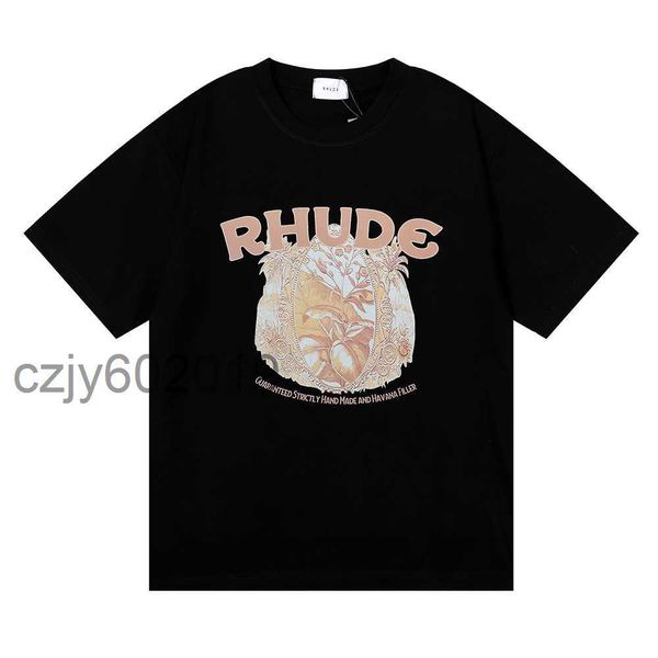 american fashion brand high street american rhude letter printing round neck short sleeve men's and women's casual cotton t-shirtt, White;black
american fashion brand high street american rhude letter printing round neck short sleeve men's and women's casual cotton t-shirtt, White;black