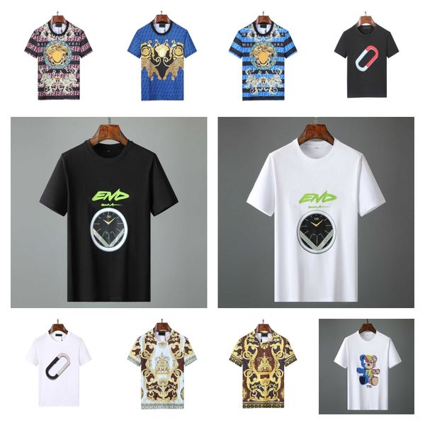 designer of luxury t-shirt brand t shirt clothing spray letter short sleeve spring summer tide men and women tee new m-3xl, White;black
designer of luxury t-shirt brand t shirt clothing spray letter short sleeve spring summer tide men and women tee new m-3xl, White;black