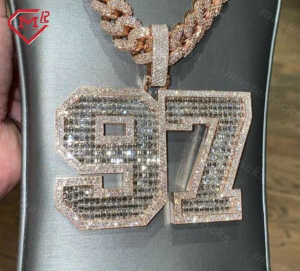 custom piece 97 pendant 925 silver diamond vvs baguette iced out pass diamond tester letter moissanite hip hop pendants
custom piece 97 pendant 925 silver diamond vvs baguette iced out pass diamond tester letter moissanite hip hop pendants