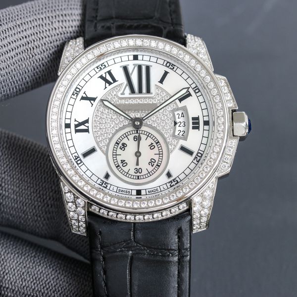 w7100037 wristwatches diamond mens watches date cal.1904 automatic mechanical sports watch sapphire crystal 316l stainless steel super lumin, Slivery;brown
w7100037 wristwatches diamond mens watches date cal.1904 automatic mechanical sports watch sapphire crystal 316l stainless steel super lumin, Slivery;brown