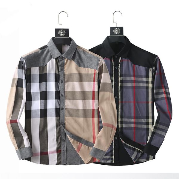 men's casual shirts fashion luxurys designers dress spring and autumn business classic embroidery fashion long s236e, White;black
men's casual shirts fashion luxurys designers dress spring and autumn business classic embroidery fashion long s236e, White;black