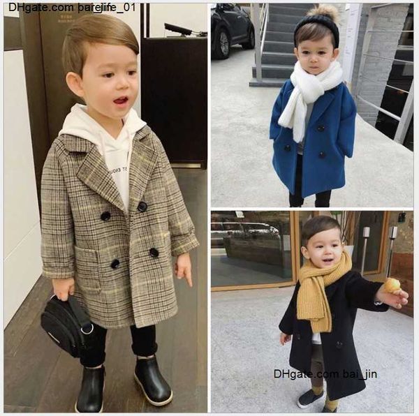 autumn baby spring boys woolen jackets coats long style handsome boy plaid outwear kids clothes children jacket, Blue;gray
autumn baby spring boys woolen jackets coats long style handsome boy plaid outwear kids clothes children jacket, Blue;gray