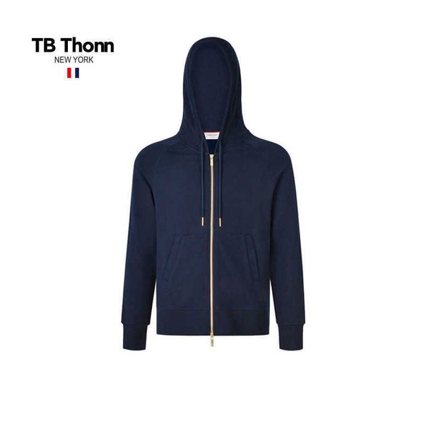 trendy american tb thonn high end versatile hooded sweater pure cotton casual autumn large coat, Black;brown
trendy american tb thonn high end versatile hooded sweater pure cotton casual autumn large coat, Black;brown