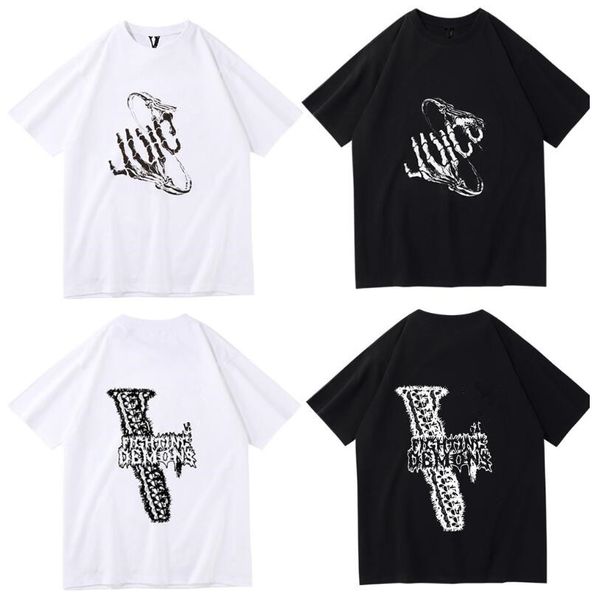 selling fog vlonees men's large v loose casual pure cotton trendy american couple short sleeved t-shirt, White;black
selling fog vlonees men's large v loose casual pure cotton trendy american couple short sleeved t-shirt, White;black