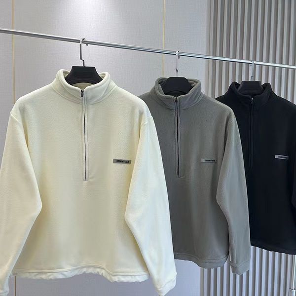 men's sweaters 2023ss halfzip polar fleece wool pullover hiphop street fashion models 230812, White;black
men's sweaters 2023ss halfzip polar fleece wool pullover hiphop street fashion models 230812, White;black