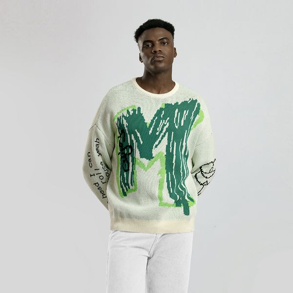 men's sweaters cotton fashion design round neck long sleeve pullover casual knit jacquard sweater 230812, White;black
men's sweaters cotton fashion design round neck long sleeve pullover casual knit jacquard sweater 230812, White;black