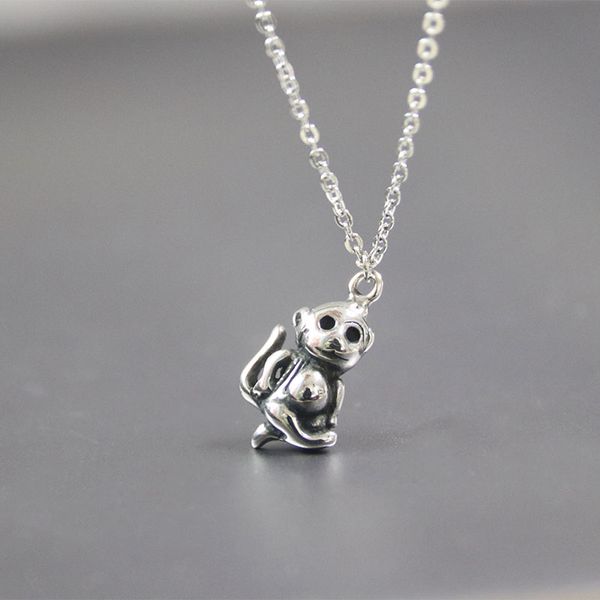 everfast 5pc/lot diy vintage 3d monkey stainless steel custom pendant chinese culture animal zodiac monkey necklace men women memorial jewel, Silver
everfast 5pc/lot diy vintage 3d monkey stainless steel custom pendant chinese culture animal zodiac monkey necklace men women memorial jewel, Silver