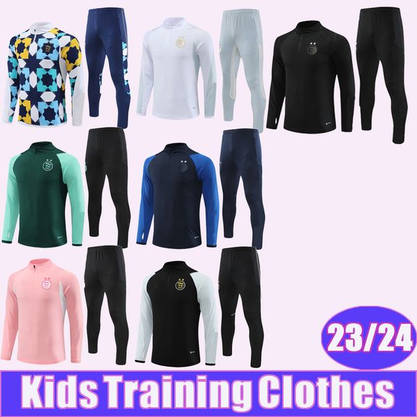 23 24 algeria kids kit training wear soccer jerseys mahrez feghouli slimani bennacer atal half zip tracksuit football shirts, Black
23 24 algeria kids kit training wear soccer jerseys mahrez feghouli slimani bennacer atal half zip tracksuit football shirts, Black