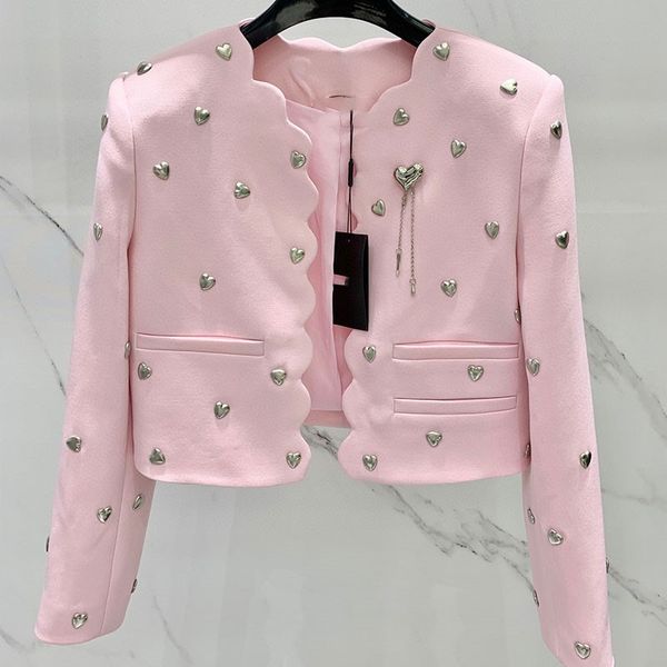 designer jacket women autumn new pink leather jacket women's short cardigan jacket, Black;brown
designer jacket women autumn new pink leather jacket women's short cardigan jacket, Black;brown