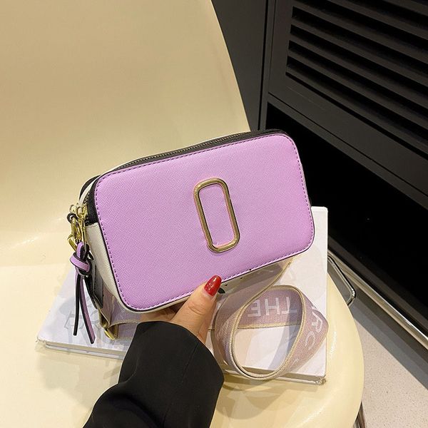 designers bag for women crossbody camera bag pu leather double zip color matching casual wide strap shoulder bags
designers bag for women crossbody camera bag pu leather double zip color matching casual wide strap shoulder bags