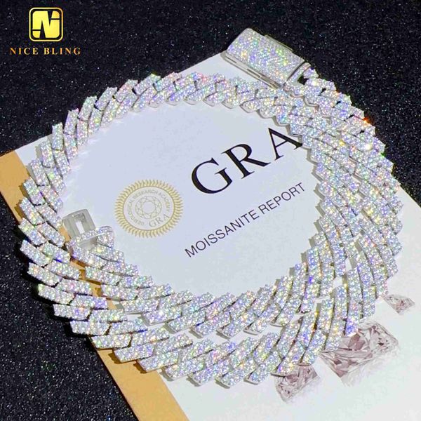 prong setting iced out miami cuban link necklace hip hop 925 sterling silver moissanite diamond cuban link 13mm wide
prong setting iced out miami cuban link necklace hip hop 925 sterling silver moissanite diamond cuban link 13mm wide