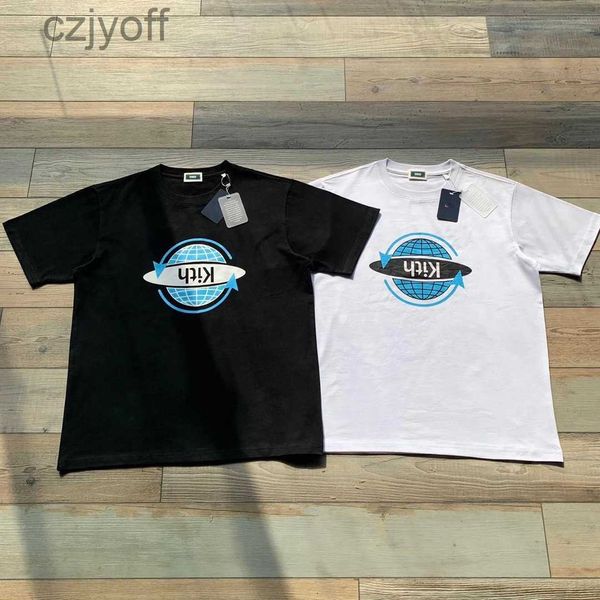 special price kith reverse earth pattern couple short sleeved t-shirt far functional vibe style niche design, White;black
special price kith reverse earth pattern couple short sleeved t-shirt far functional vibe style niche design, White;black