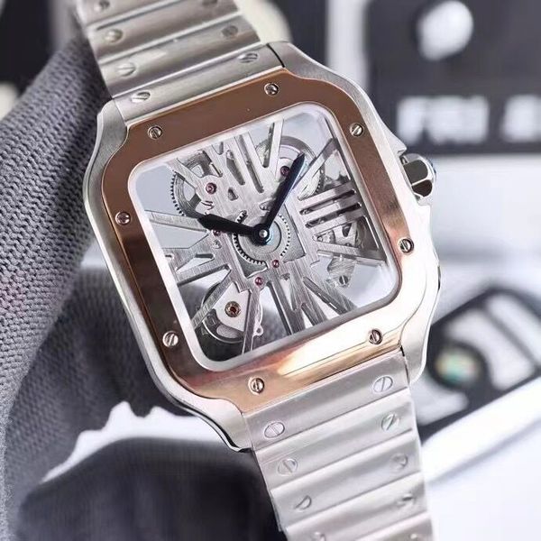 v8 factory square watch luxury mens skeleton watches rose gold mixed silver case 40mm 904l stainless steel case eta4s20 automatic waterproof, Slivery;brown
v8 factory square watch luxury mens skeleton watches rose gold mixed silver case 40mm 904l stainless steel case eta4s20 automatic waterproof, Slivery;brown
