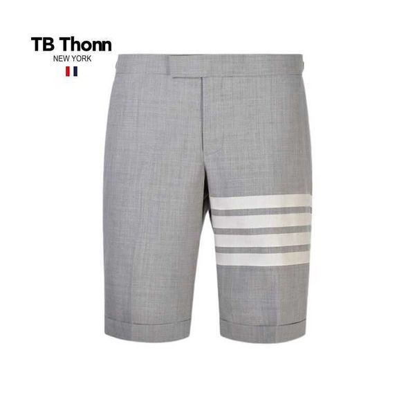 trendy tb thonn british wool 100 high end draping men's shorts grey casual suit split mid pants
trendy tb thonn british wool 100 high end draping men's shorts grey casual suit split mid pants