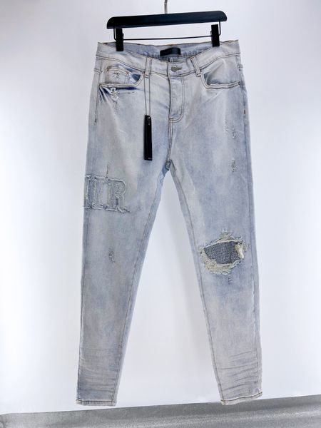 mens jeans luxury designer smens jean men crystal embellished jean ripped for trend brand motorcycle pant mens skinny cowboy pants, Blue
mens jeans luxury designer smens jean men crystal embellished jean ripped for trend brand motorcycle pant mens skinny cowboy pants, Blue