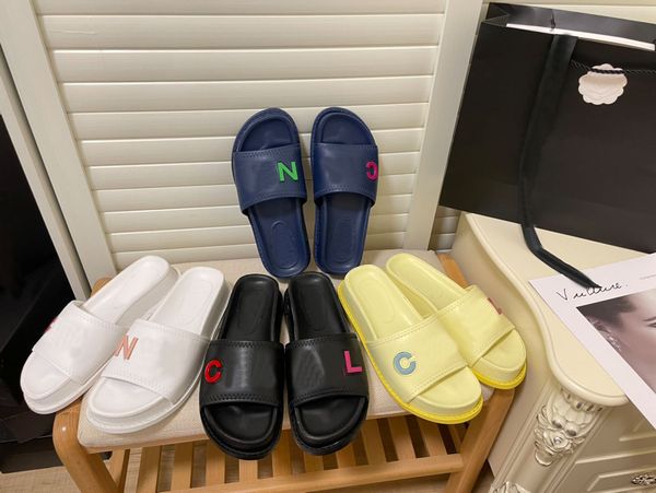 mules designer women sandals slides luxury slippers leather lambskin navy blue ivory lady lambskin beach shoes, Black
mules designer women sandals slides luxury slippers leather lambskin navy blue ivory lady lambskin beach shoes, Black