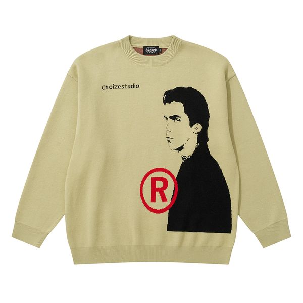 vintage letter print knitted sweater for men and women woolen clothes oversized sweaters
vintage letter print knitted sweater for men and women woolen clothes oversized sweaters