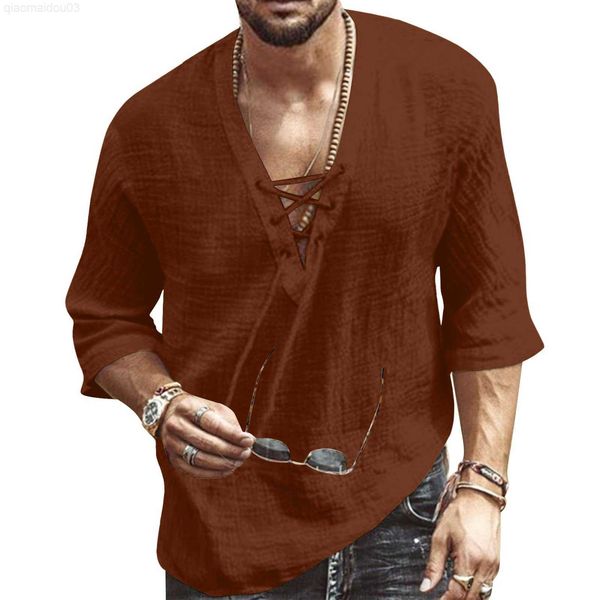 men's casual shirts 2023new summer men t shirts fashion shirt short sleeve v-neck beach drawstring print african solid color men clothi, White;black
men's casual shirts 2023new summer men t shirts fashion shirt short sleeve v-neck beach drawstring print african solid color men clothi, White;black