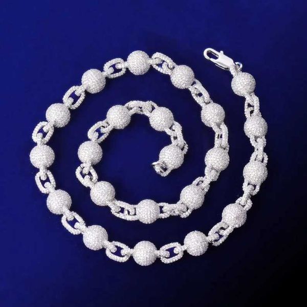 hiphop jewelry bling diamond ball chain 925 silver shiny iced out ball chain vvs moissanite cuban chain
hiphop jewelry bling diamond ball chain 925 silver shiny iced out ball chain vvs moissanite cuban chain