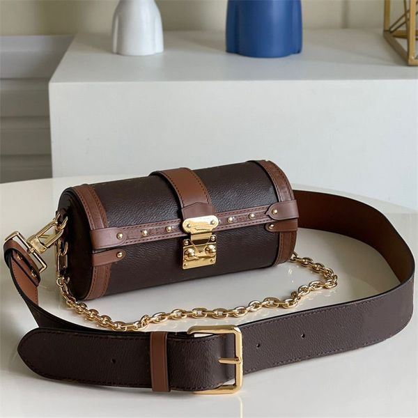 woman chain shoulder bag designer handbag fashion papillon trunk bag women small clutch wallet genuine leather crossbody bags cylinder mini
woman chain shoulder bag designer handbag fashion papillon trunk bag women small clutch wallet genuine leather crossbody bags cylinder mini