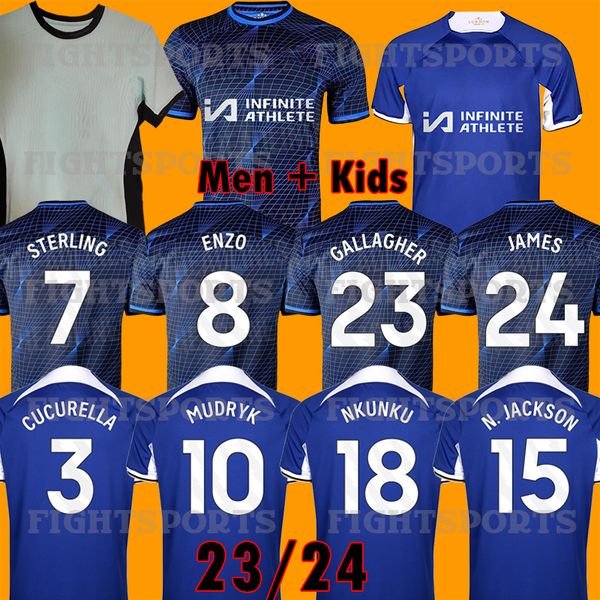 2023 2024 cfc enzo chels eas nkunku soccer jerseys gallagher retro new sterling football shirts mudryk black out men kits kids equipment fof, Black;yellow
2023 2024 cfc enzo chels eas nkunku soccer jerseys gallagher retro new sterling football shirts mudryk black out men kits kids equipment fof, Black;yellow