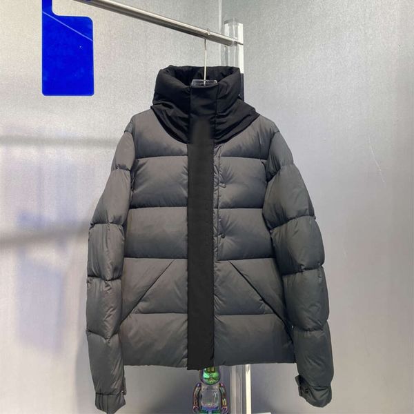 23m men's and women's same style goose down hooded short thickened warm contrast down coat casual coat trendy bread coat, Black
23m men's and women's same style goose down hooded short thickened warm contrast down coat casual coat trendy bread coat, Black