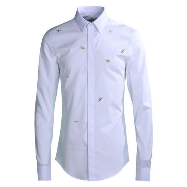 new arrival originally golden bee embroidery fashion men casual long sleeve shirts cotton plus size mlxl2xl3xl4xl304u, White;black
new arrival originally golden bee embroidery fashion men casual long sleeve shirts cotton plus size mlxl2xl3xl4xl304u, White;black