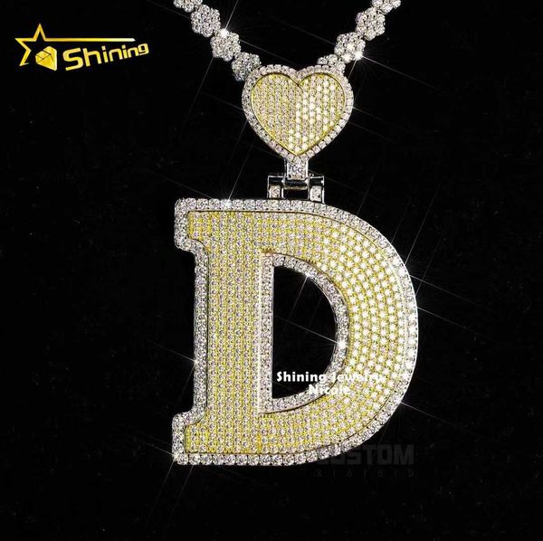 925 sterling silver heart lock letter d initial hip hop jewelry custom cuban necklace moissanite pendant
925 sterling silver heart lock letter d initial hip hop jewelry custom cuban necklace moissanite pendant