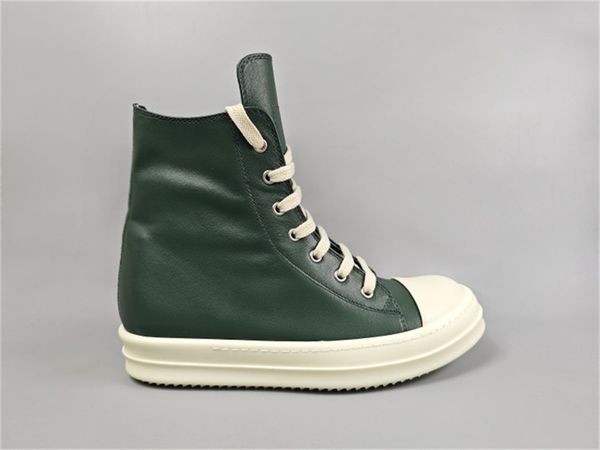 dark green high-end full cowhide lace up ramones tenis boots tpu sole lovers sneakers 2023ss, Black
dark green high-end full cowhide lace up ramones tenis boots tpu sole lovers sneakers 2023ss, Black
