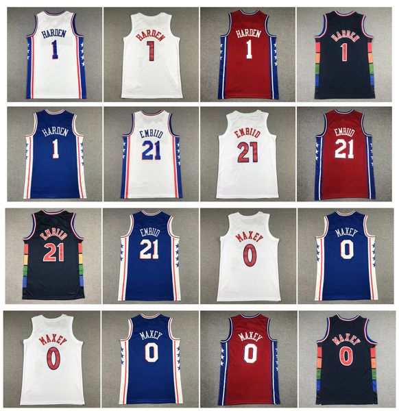joel embiid james harden 76erss basketball jersey philadelphias tyrese maxey blue red white size s-xxl, Black;red
joel embiid james harden 76erss basketball jersey philadelphias tyrese maxey blue red white size s-xxl, Black;red