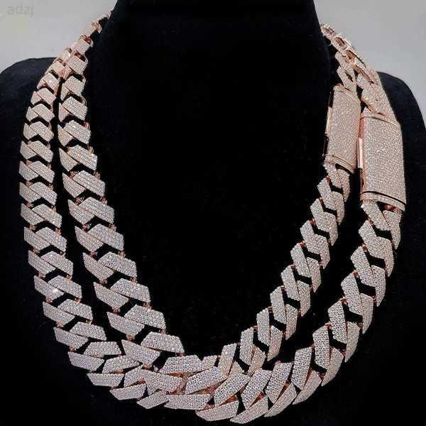 custom 20mm straight line vvs moissanite iced out cuban chain necklace thick four row 925 silver hip hop rapper fine jewelry
custom 20mm straight line vvs moissanite iced out cuban chain necklace thick four row 925 silver hip hop rapper fine jewelry