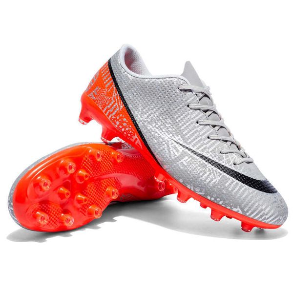 children's low tf ag football boots youth soccer shoes comfortable sports trainers orange grey blue
children's low tf ag football boots youth soccer shoes comfortable sports trainers orange grey blue