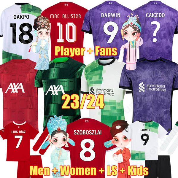 s 3xl 4xl 23 24 mohamed darwin szoboszlai caicedo soccer jerseys luis diaz women 2023 2024 allister third purple football shirts gakpo carva, Black;yellow
s 3xl 4xl 23 24 mohamed darwin szoboszlai caicedo soccer jerseys luis diaz women 2023 2024 allister third purple football shirts gakpo carva, Black;yellow