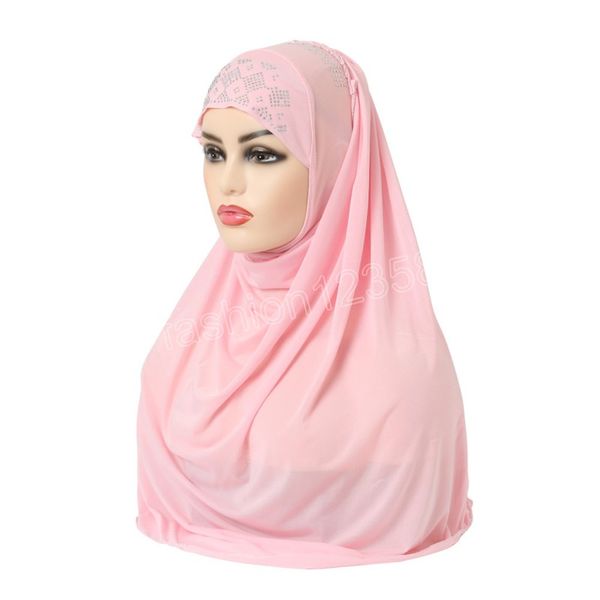 ramadan muslim women rhinestone pull on instant hijab full cover cap turban islamic prayer shawl headscarf, Blue;gray
ramadan muslim women rhinestone pull on instant hijab full cover cap turban islamic prayer shawl headscarf, Blue;gray
