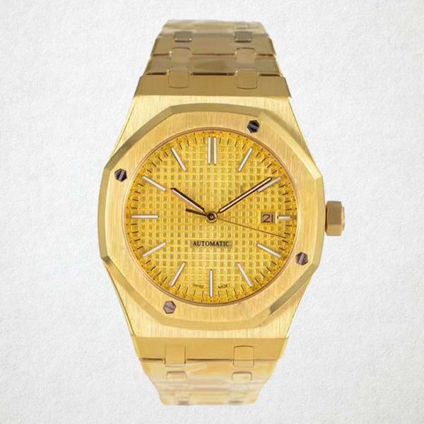 mens watch designer watches automatic movement oak hexagonal ring womens 15400st watch 42mm all stainless steel waterproof watch xb0, Slivery;brown
mens watch designer watches automatic movement oak hexagonal ring womens 15400st watch 42mm all stainless steel waterproof watch xb0, Slivery;brown