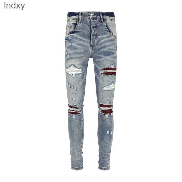 men's jeans designers jean hombre trousers men embroidery patchwork ripped for trend brand motorcycle pant mens, Blue
men's jeans designers jean hombre trousers men embroidery patchwork ripped for trend brand motorcycle pant mens, Blue