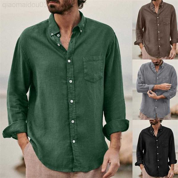 men's casual shirts men slim lapel cotton shirt classic solid personality cardigan men's business high-end long-sleeved male luxur, White;black
men's casual shirts men slim lapel cotton shirt classic solid personality cardigan men's business high-end long-sleeved male luxur, White;black