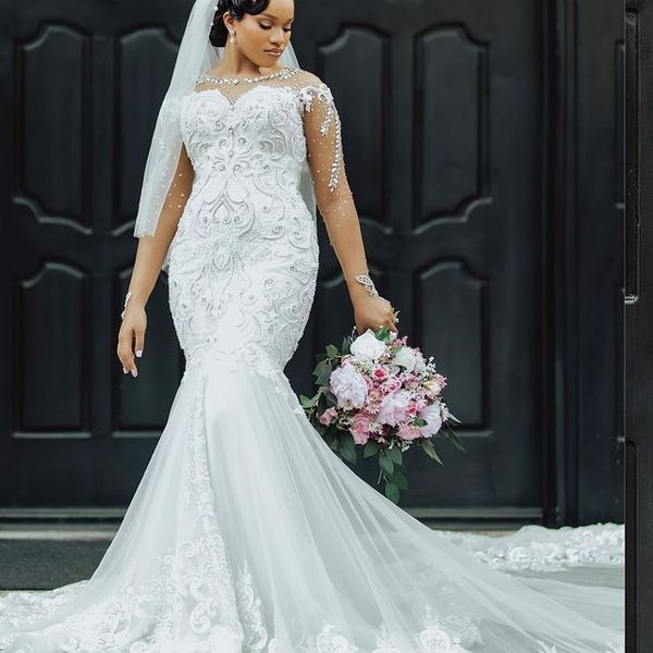 2023 arabic aso ebi white mermaid wedding dress sheer neck beaded crystals lace long sleeves vintage bridal gowns dresses zj078
2023 arabic aso ebi white mermaid wedding dress sheer neck beaded crystals lace long sleeves vintage bridal gowns dresses zj078