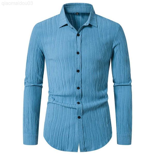 men's casual shirts 2023 summer new cotton fabric solid shirt men solid color drop sleeve causal shirts l230813, White;black
men's casual shirts 2023 summer new cotton fabric solid shirt men solid color drop sleeve causal shirts l230813, White;black