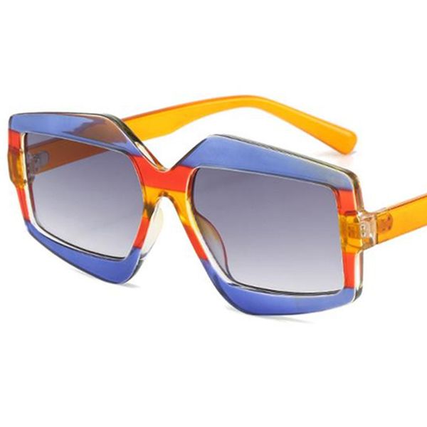 fashion sunglasses geometry sun glasses oversize frame anti-uv spectacles patchwork color eyeglasses ornamental personality goggle, White;black
fashion sunglasses geometry sun glasses oversize frame anti-uv spectacles patchwork color eyeglasses ornamental personality goggle, White;black